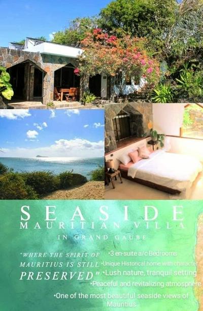 Beachfront Authentic Mauritian Villa