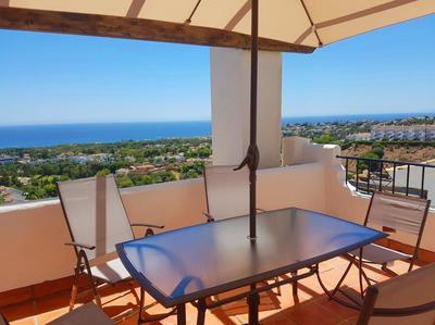 Penthouse with great panoramic views in Calahonda