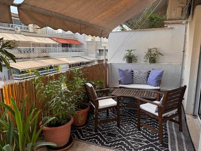 Elegant Penthouse 120sqm with large veranda, 5 min walk to Ambelokipous metro station