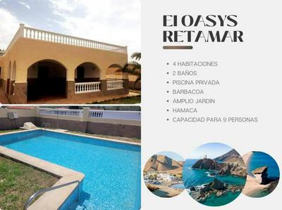 Chalet Oasys con Piscina privada en Retamar