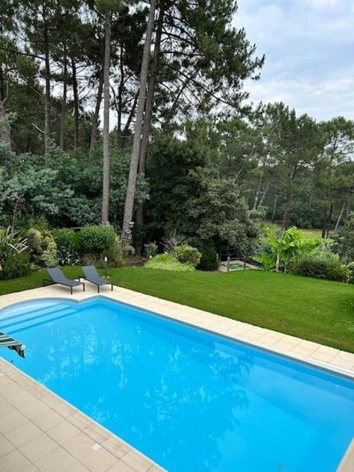 Villa Luxe piscine chauffée, 4 chambres, surplombant le golf entre océan & lac Plage à 5 min