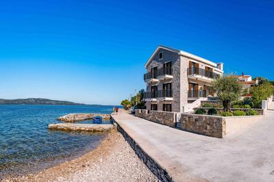 Seafront Villa Draga with heated infinity pool