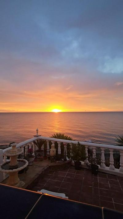 Charming Townhouse in El Faro, Spain, Stunning Sea View & Community Pool