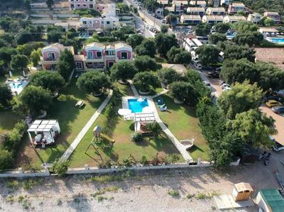 Mechet's Oceanfront Barbati Beach Villa