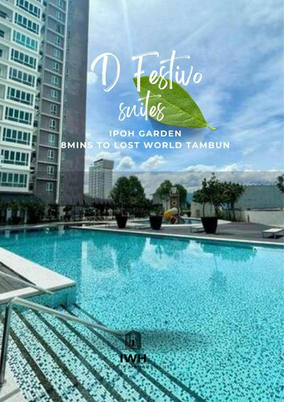 Ipoh D Festivo Suites 6-10pax 10mins to Sunway Tambun by IWH