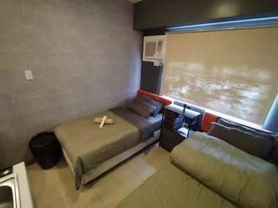 Affordable Studio 2 Twin Beds - City View EDSA