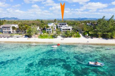 Penthouse de la plage, private lift