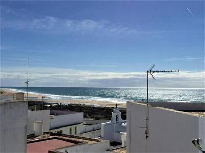 Sardinas apartment with roof terrace and sea view