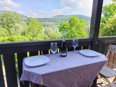 Romantica terrazza sul lago