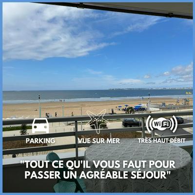 Cocon côtier - Vue sur Mer - Parking - Proche de la Thalasso - Terrasse