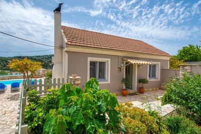 Loggos Seaview Cottage with Private Pool by Konnect