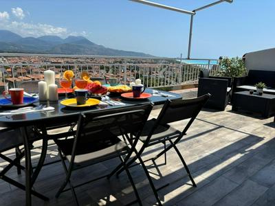 Scalea with sea views