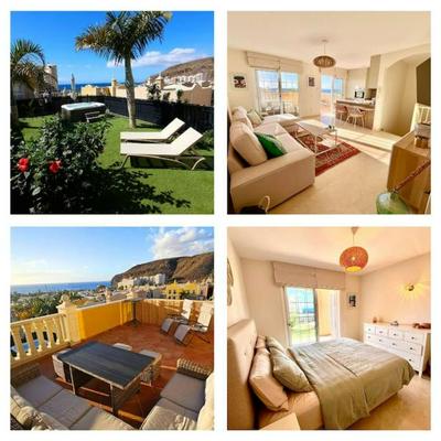 Sea view duplex private jacuzzi, garden, terras and shared pool