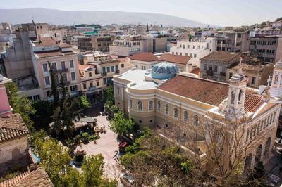 Enjoy view of Parthenonsunny flat in the center