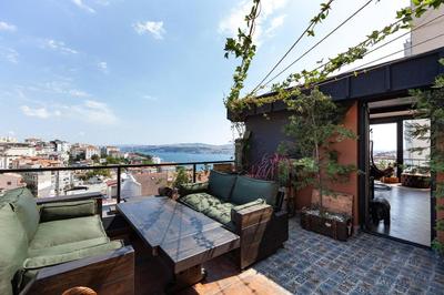 Panoramic Sea View Loft with Terrace BBQ