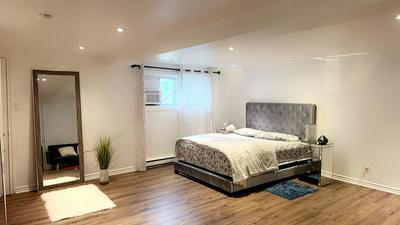 Spacious basement apartment