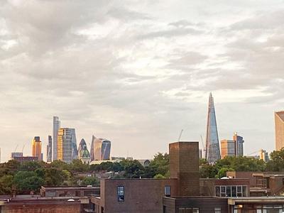 Large Room with London Skyline view