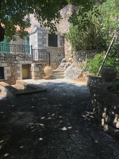 Stone House in Verga with Sea View, Private Yard & Pet Friendly