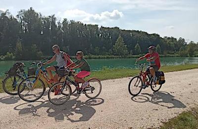 Family rooms with full kitchen in Lake Garda