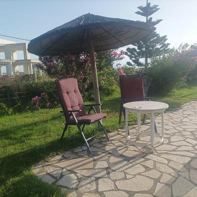 Kyllini - relax down on the beach with pet