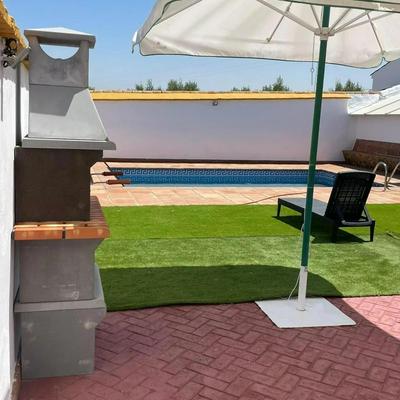 Casa rural con piscina, barbacoa, aire acondicionado, WiFi de alta velocidad, cocina exterior y Parking