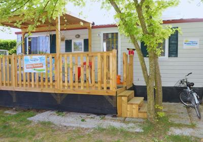 Happy Camp mobile homes in Camping Golden Sunset