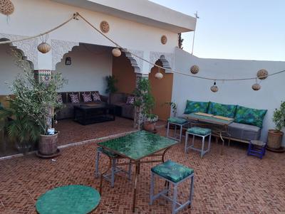 Marrakech Rooftop Terrace View