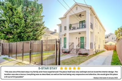 Serene 4 Bedroom Home near French Quarter with Wi-Fi and Parking