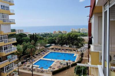 Acogedor Estudio, Piscina y Vista Mar, Benalmadena