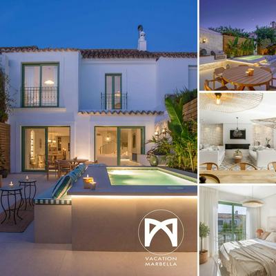 VACATION MARBELLA I Casa Savia, Private Pool, Luxury interiors, 10min walk to the Beach