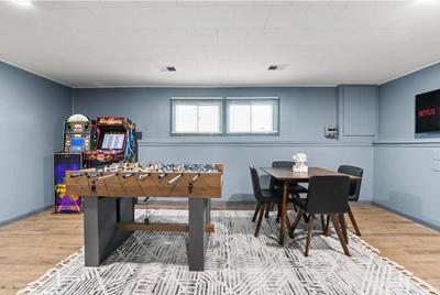 Luxury in Lemont with King bed Game Room Music Room and Grill
