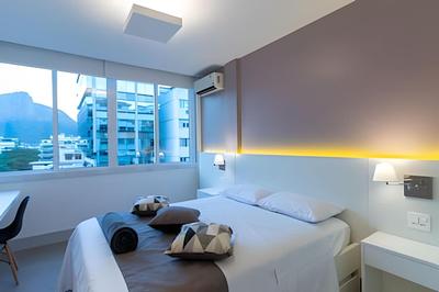 Apartment in Ipanema with Jacuzzi + Corcovado View