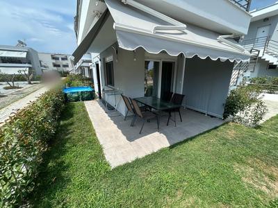 Sunshine Ofrynio Apartment with private pool 260cm x 160cm during summer