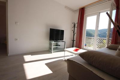 Gemütliche Ferienwohnung in Rabac mit Grill, Terrasse und Garten und Panoramablick
