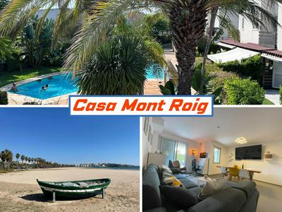 Casa-Mont-Roig, new renovated, 5 minutes to beach