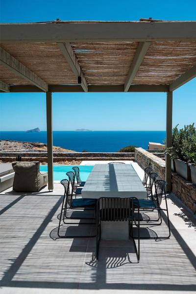 Elegant Kythnos Villa | Villa Orangerie | 4 Bedrooms | Private Terrace with Infinity Pool | Captivating Sea Views | BBQ | Close to Beach | Gaidouromantra