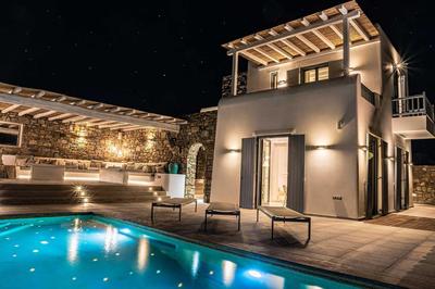 Splendid Mykonos Villa | Villa Agape | 5 Bedrooms | Private Pool with Stunning Sea Views | Outdoor Lounge & Dining Area | Hot Tub | Kalafatis
