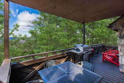 Stone chalet w views & hot tub main