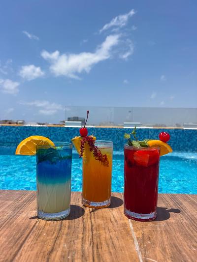 Terrasse Hotel Playa del Carmen