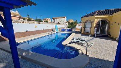 Spacious villa with private pool in Mazarron petanque strip