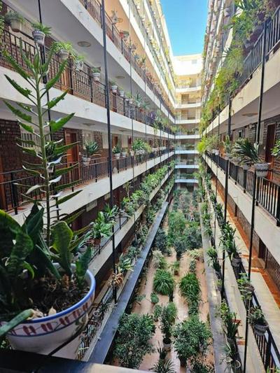 Patio verde in Málaga