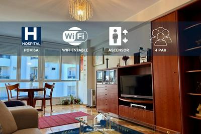 Apto 2 hab Zona Povisa - ASCENSOR & WiFi ツ by Rias Baixas Rentals