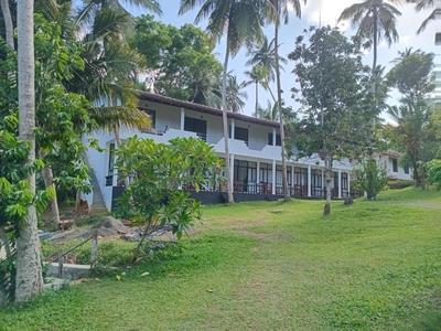 Beach front pool resort