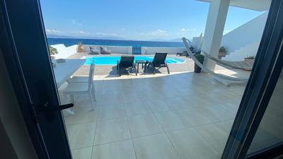NV pool villa Aegina 1