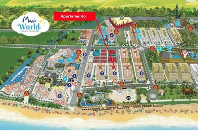 1ra Linea Playa Magic World Luxury Apartament PP3 Pet