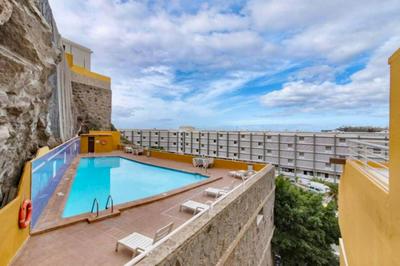 Patalavaca Beach Apartment Pool Terrace