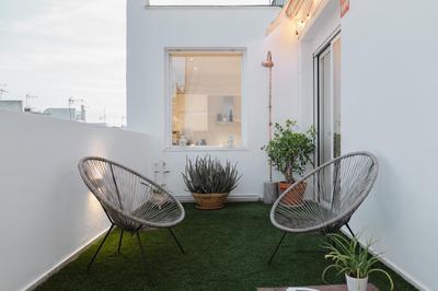 Luminoso Ático con terraza privada junto a la Catedral
