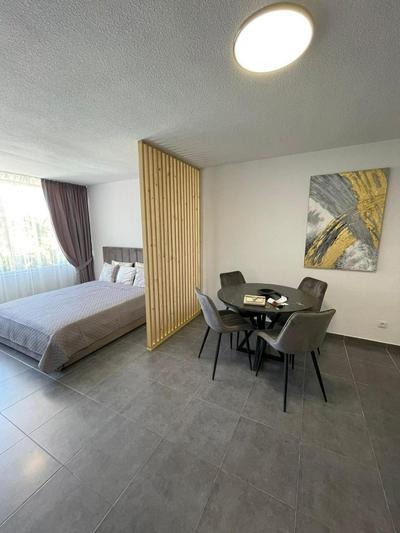 Cozy, modern studio