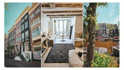 JoyJoyJoy the White Wilde ecolicious studio in a historic Canalhouse from 1799 with terrace at the canals