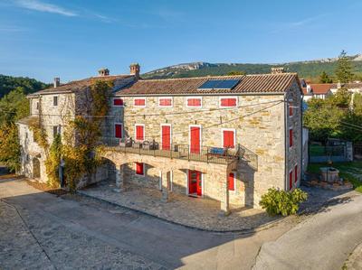 Villa Denis Village in Central Istria for 28 people pet friendly complex of 4 stone houses